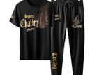 Sportswear Casual Tracksuit Set