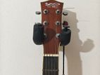 Sqoe Acoustic Guitar, 0 Scratch