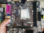 SRock H81M-GL Motherboard (4th Gen) - Excellent Condition