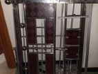 SS steel Single bed 4/7 (5 month used)