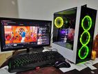 SSD_256gb RAM_16gb HDD_2000gb CORE i7 Graphics CPU & Monitor 20" LED