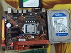 Ssd,motherboard,hard Disk,ram,processor.