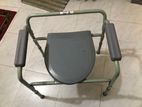 Stainless Steel Commode Wheelchair for Patient