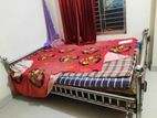 stainless steel double bed