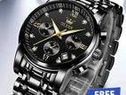 Steel Men's Quartz Watch For men