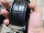 Stefano Ricci belt genuine crocodile leather