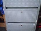 Steel 3 Drawer Wardrobe