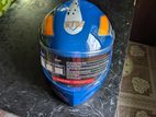 Stm Full Face Motorcycle Helmet Blue Color