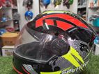 STM spelter full face helmet