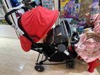 Stroller & rocking chair with food table