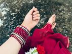 ✨ স্টাইলিশ লাল-সাদা চুড়ি সেট | Women’s Fashion Bangles