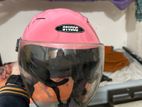 STUDDS PINK HELMET