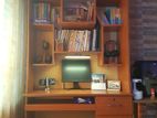 Study And Computer Table with Bookshelf