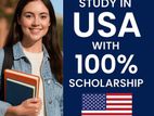 STUDY IN USA WITH 100% SCHOLARSHIP