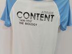 Stylish Comfortable sports T-Shirt(Content)