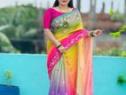 Stylish Cotton Share with Blause Pcs