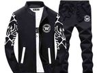 Stylish Printed Winter Tracksuit for Men