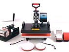 Sublimation Heat Press-Metal body (5in1) with printer, Paper, tape