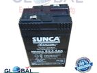 Sunca 6v genuine Battery