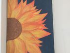 Sunflower acrylic paintings