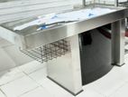 Super Shop Counter Table with POS (Hairline SS)