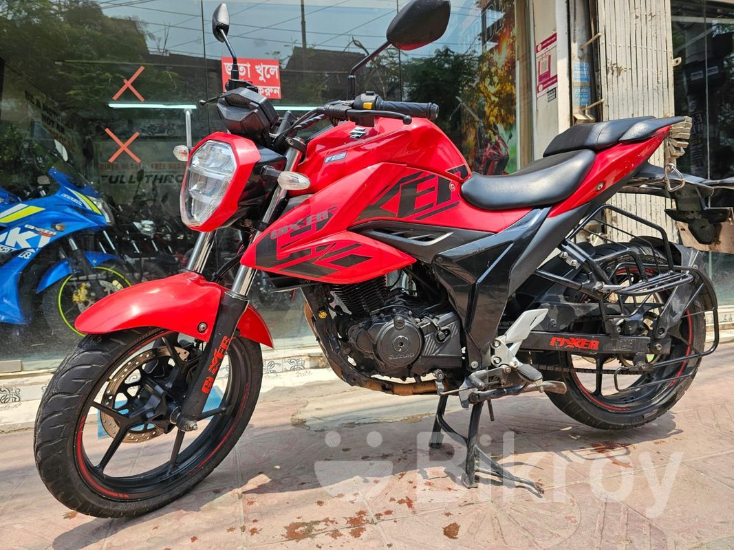 suzuki gixxer 155 red