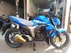 Suzuki Gixxer blue 2021