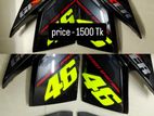 Suzuki Gixxer Body Kit parts Black 2019