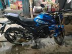 Suzuki Gixxer Monotone Black/Blue 2019