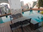 Swmming Pool Gym 1 Bedroom Semi Farnised Flat Rent at Gulshan 2