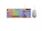 T-WOLF TF100 Wired Keyboard Mouse Gaming Combo