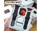 T55 Pro Max Watch & Tws Werless
