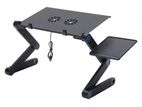 T8 Portable Laptop Table With Colling Fan