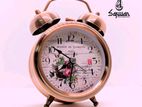 Table Clock Metals Body