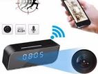 Table Clock Wi-fi Night Vision Hidden Camera