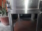 Deep fryer, Grill with table top chiller