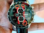 TAG HEUER Chrono Watch Limited Edition Steel ১০০%