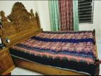 Tajmohol Box Bed with Side Bikre Hobe.