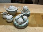 Tea set and plates