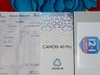 Tecno Camon 40 pro (Used)