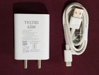 Tecno--45w Charger New Condition