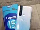 Tecno Camon 15 Pro 6/128 full box (Used)