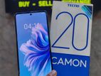 Tecno Camon 20 8/256 full box (Used)