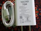 Tecno Camon 30 Charger + Cable Original