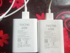 Tecno Camon 40 Pro 2 Pis Orijinal Charger