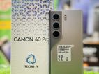 Tecno Camon 40 Pro 8/256GB Official (Used)