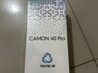 Tecno Camon 40pro (New)