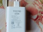 Tecno Original 45w Fast Charger