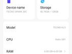 Tecno spark 30c (Used)