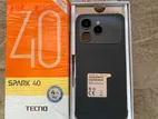 Tecno Spark 40 6/128 full box (Used)